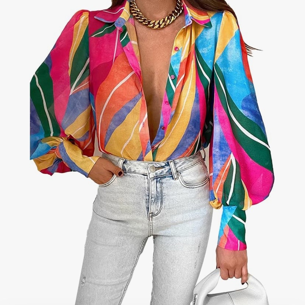 Multicolor Men's Shirt